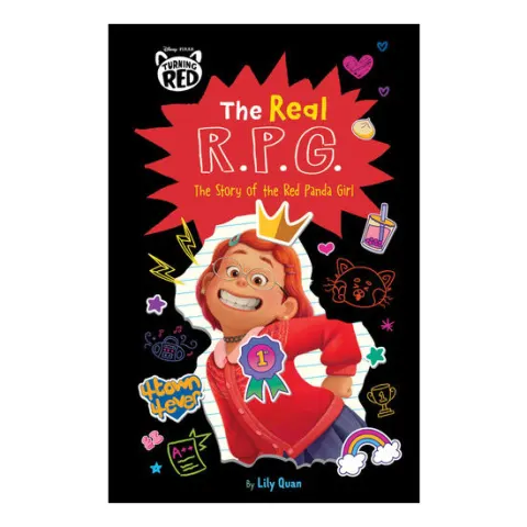 Coperta cărții The real R.P.G.: the story of the Red Panda Girl