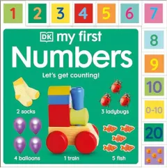 Coperta cărții My first numbers: let's get counting!