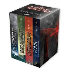 Coperta cărții Divergent • Insurgent • Experiment • Four
