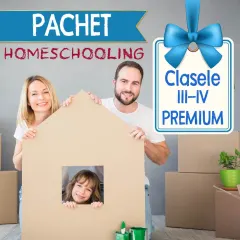 Coperta cărții Pachet Homeschooling Clasele III-IV Premium