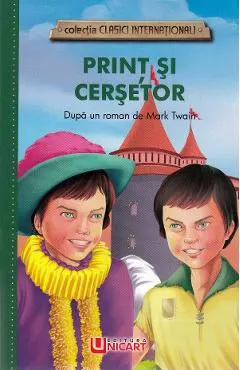 Coperta cărții Print si cersetor. Mark Twain
