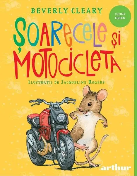 Coperta cărții Soarecele si motocicleta