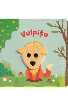 Coperta cărții Carte cu marioneta pentru deget: Vulpe
