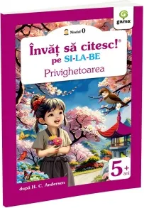 Coperta cărții Privighetoarea. Invat sa citesc pe silabe. Nivelul 0