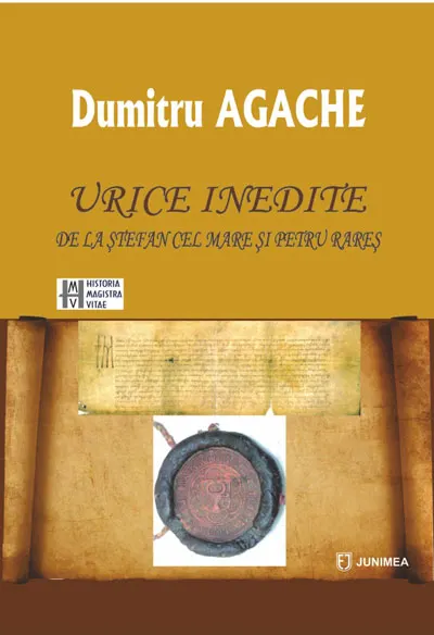 Coperta cărții Urice inedite de la Ștefan cel Mare și Petru Rareș