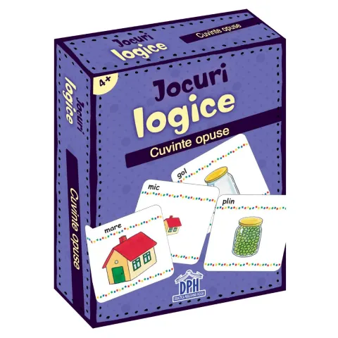 Coperta cărții Jocuri logice - Cuvinte opuse |
