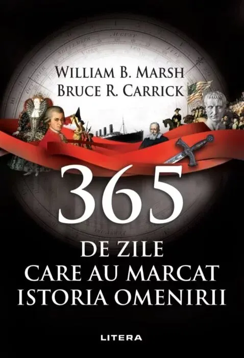 Coperta cărții 365 de zile care au marcat istoria omenirii