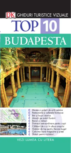 Coperta cărții Top 10. Budapesta. Ghiduri turistice vizuale