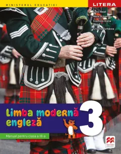 Coperta cărții Limba moderna engleza. Manual. Clasa a III-a