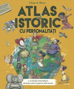Coperta cărții Atlas istoric cu personalitati