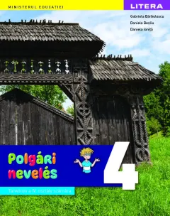 Coperta cărții Educatie civica. Manual in limba maghiara. Clasa a IV-a