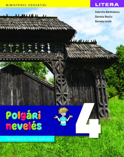 Coperta cărții Educatie civica. Manual in limba maghiara. Clasa a IV-a