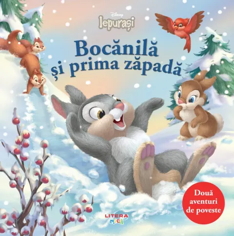 Coperta cărții Disney Iepurasi. Bocanila si prima zapada