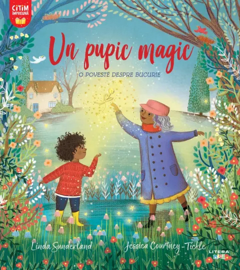 Coperta cărții Un pupic magic. O poveste despre bucurie
