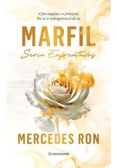 Coperta cărții Marfil (Drawn Together) de Mercedes Ron – Seria Enfrentados