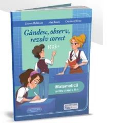 Coperta cărții Gandesc, observ, rezolv corect. Matematica pentru clasa a III-a