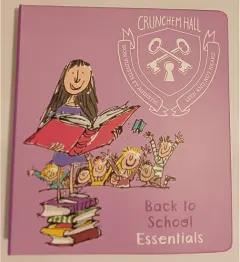 Coperta cărții Crunchem Hall Back to school essentials, Roald Dahl