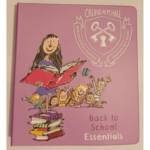 Coperta cărții Crunchem Hall Back to school essentials, Roald Dahl