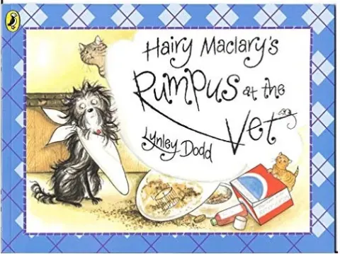 Coperta cărții Hairy Maclary's Rumpus At The Vets