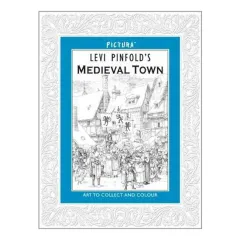 Coperta cărții Levi Pinfold's Medieval Town