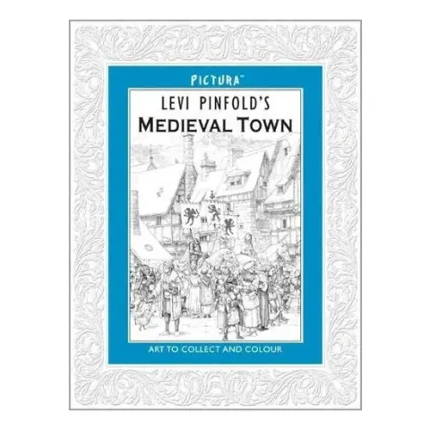 Coperta cărții Levi Pinfold's Medieval Town