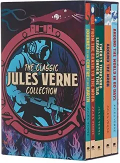 Coperta cărții The Classic Jules Verne Collection (5 Books Box Set) (Arcturus Classic Collections)