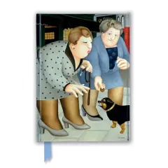Coperta cărții Beryl Cook: Dogs (Flame Tree Journal)