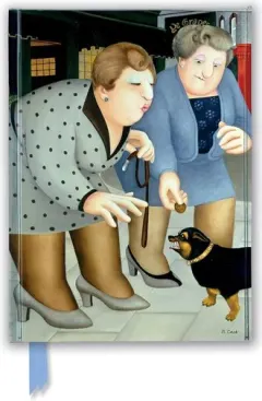 Coperta cărții Beryl Cook: Dogs (Flame Tree Journal)