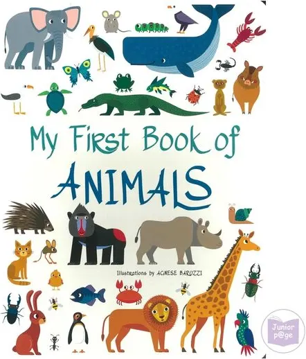Coperta cărții My First Book of Animals
