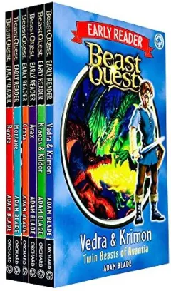 Coperta cărții Beast Quest Early Reader 6 Books Collection Set, Adam Blade