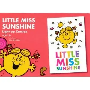 Coperta cărții Light-Up Canvas: Little Miss Sunshine