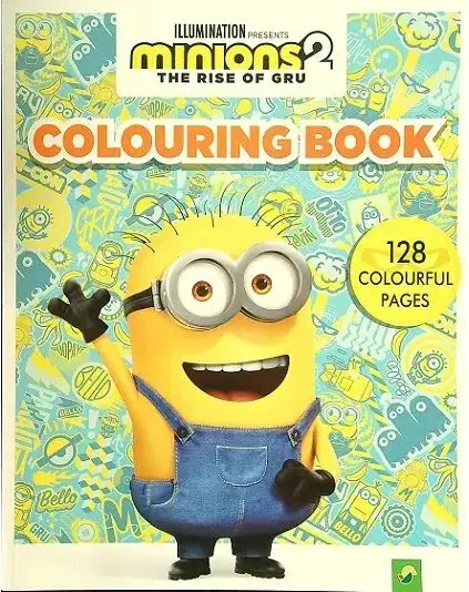 Coperta cărții Colouring Book (Minions 2: The Rise of Gru)