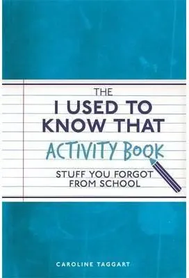 Coperta cărții The I Used to Know That Activity Book
