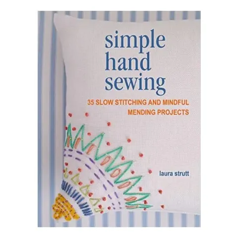 Coperta cărții Simple Hand Sewing, Laura Strutt