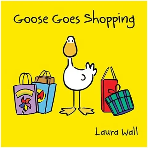 Coperta cărții Goose Goes Shopping