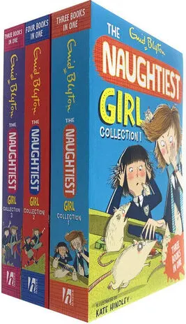 Coperta cărții The Naughtiest Girl: 10 Stories in 3 Books