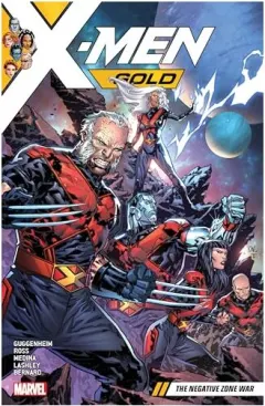 Coperta cărții X-Men gold, Marc Guggenheim, Luke Ross, Lan Medina, Ken Lashley, Diego Bernard