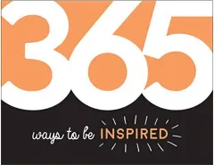 Coperta cărții 365 Ways to Be Inspired, SUMMERSDALE PUBLISHERS