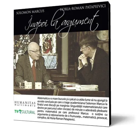 Coperta cărții Înapoi la argument cu Solomon Marcus (mp3)