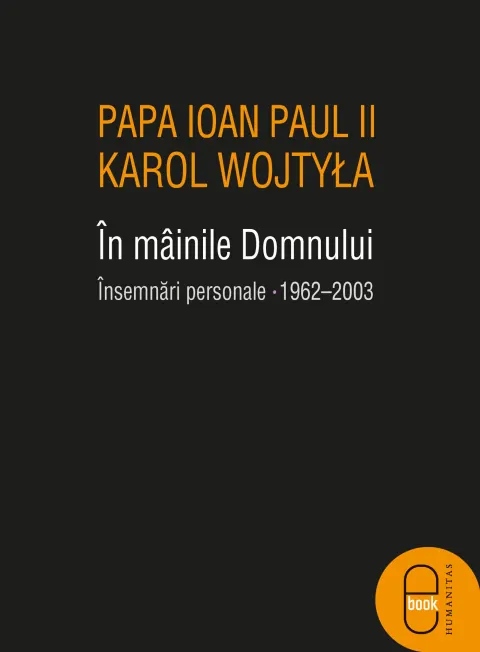 Coperta cărții In mainile Domnului. Insemnari intime 1962-2003 (pdf)