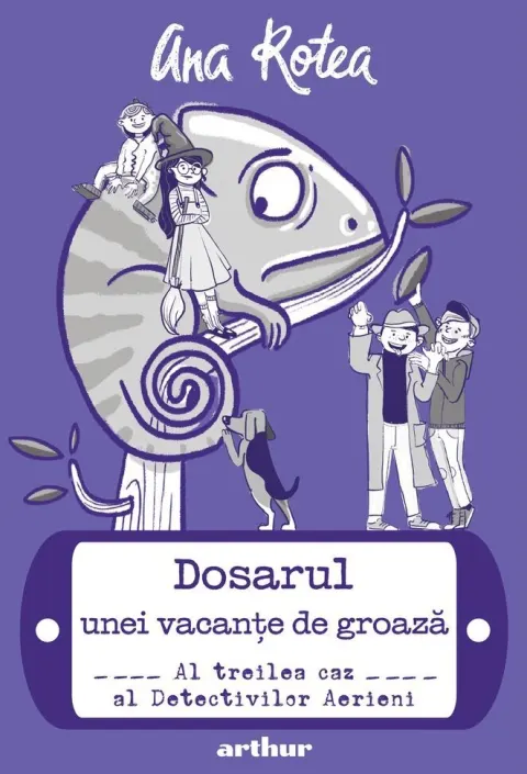 Coperta cărții Dosarul unei vacanțe de groază. Al treilea caz al Detectivilor Aerieni