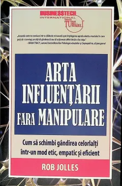 Coperta cărții Arta influentarii fara manipulare
