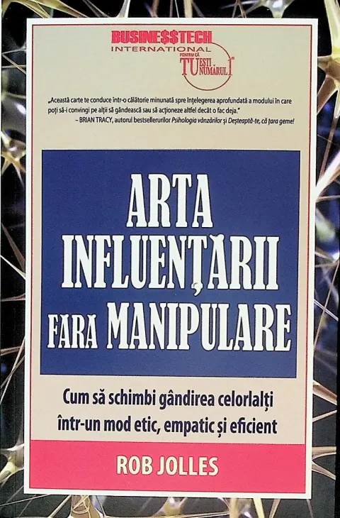 Coperta cărții Arta influentarii fara manipulare