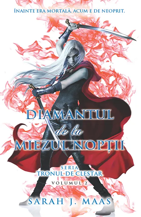 Coperta cărții Diamantul de la miezul noptii (seria Tronul de clestar, partea a II-a)