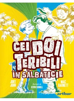 Coperta cărții Cei doi teribili în sălbăticie