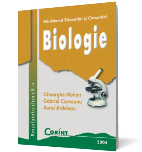 Coperta cărții Biologie. Manual pentru clasa a IX-a (Ghe. Mohan)