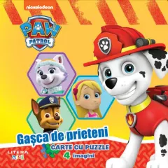 Coperta cărții Patrula Catelusilor. Gasca de prieteni. Carte cu puzzle