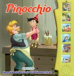 Coperta cărții Pinocchio. Citește și ascultă