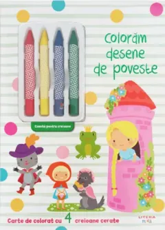 Coperta cărții Coloram desene de poveste