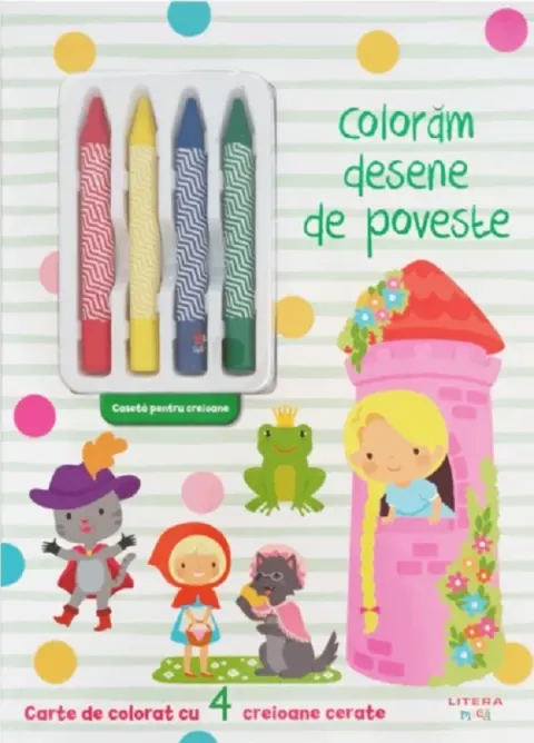 Coperta cărții Coloram desene de poveste